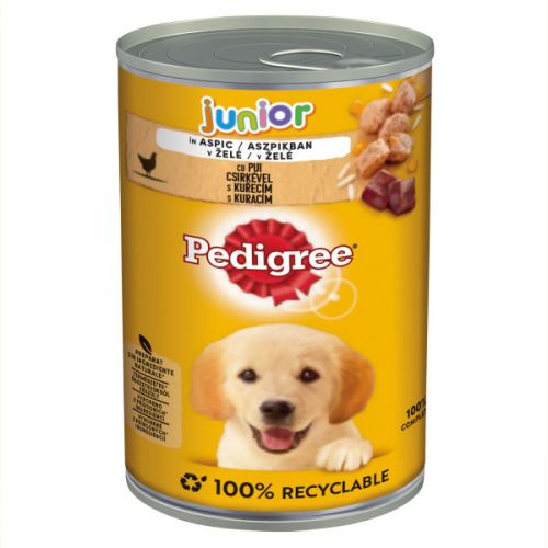 Pedigree Junior konzerves eledel csirkehússal  400 g
