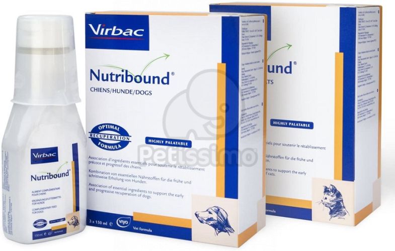 Virbac Nutribound oldat kutyáknak 3 x  150 ml
