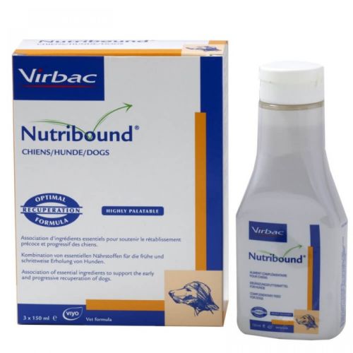 Virbac Nutribound oldat kutyáknak 3 x  150 ml
