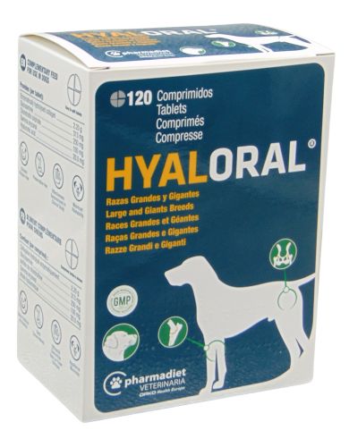 Hyaloral tabletta nagytestű kutyák számára  120 tabletta