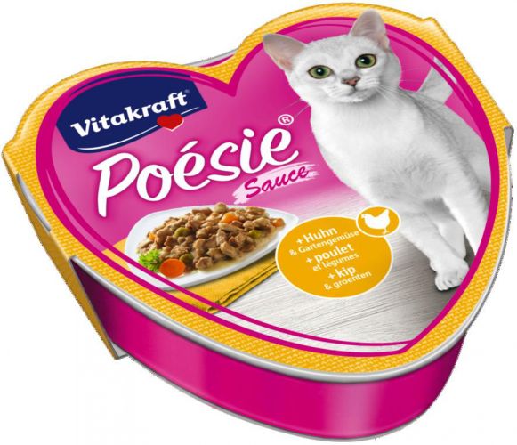 Vitakraft Poésie Sauce baromfival és zöldségekkel macskáknak  85 g