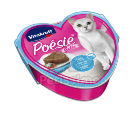 Vitakraft Poésie Gelée lazaccal és spenóttal macskáknak  85 g
