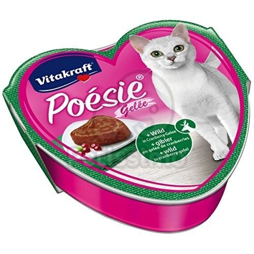 Vitakraft Poésie Gelée vadhússal és áfonyazselében macskáknak  85 g