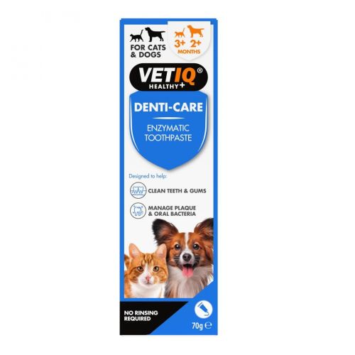 Mark&Chappell VetIQ 2 in 1 Denti-Care fogpaszta  70 g