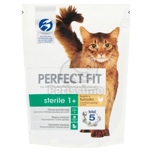 Perfect Fit Sterile 1+ macskaeledel csirkével  750 g