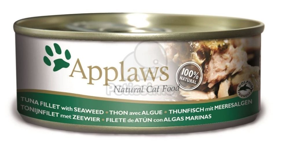 Applaws Cat tonhalfilé és tengeri alga konzerv  156 g