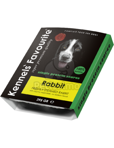 Kennels' Favourite alutasakos eledel - Rabbit / Nyúlhús  400 g