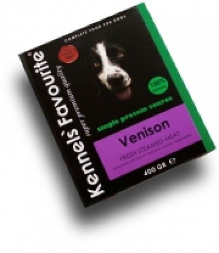 Kennels' Favourite alutasakos eledel - Venison / Szarvashús  400 g