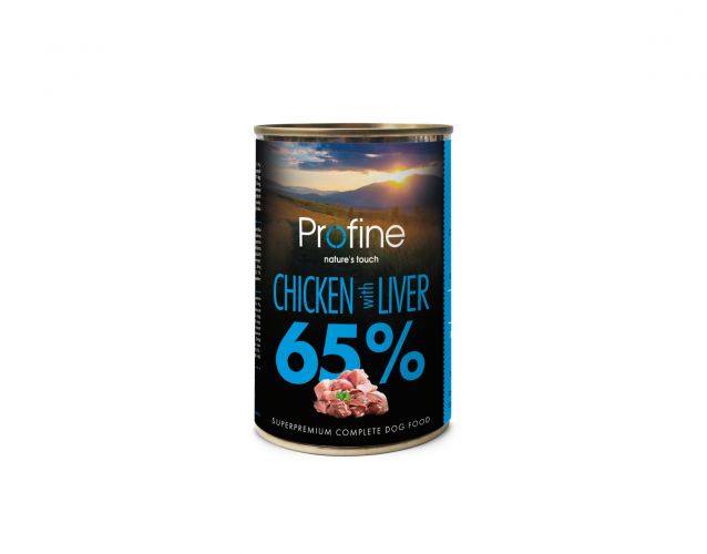 Profine Chicken & Chicken Liver konzerv  400 g