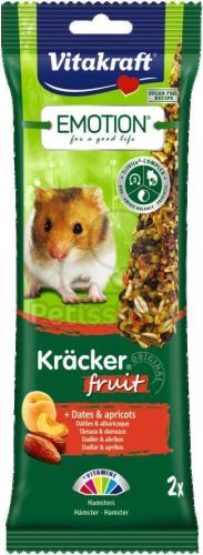 Vitakraft Emotion gyümölcsös dupla rúd datolyával & sárgabarackkal  1 db