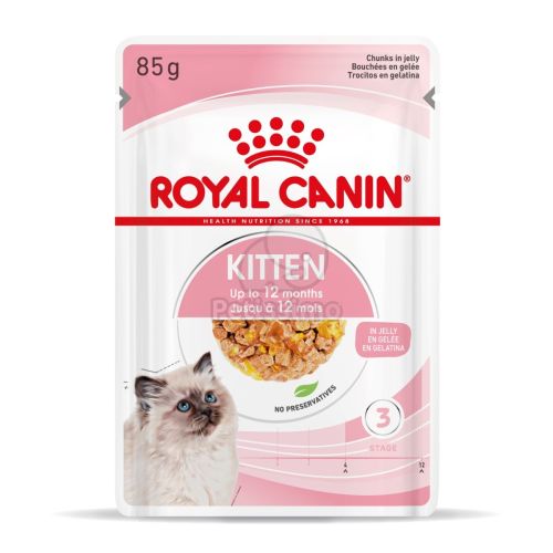 Royal Canin Kitten Jelly - kölyök macska zselés nedves táp  85 g