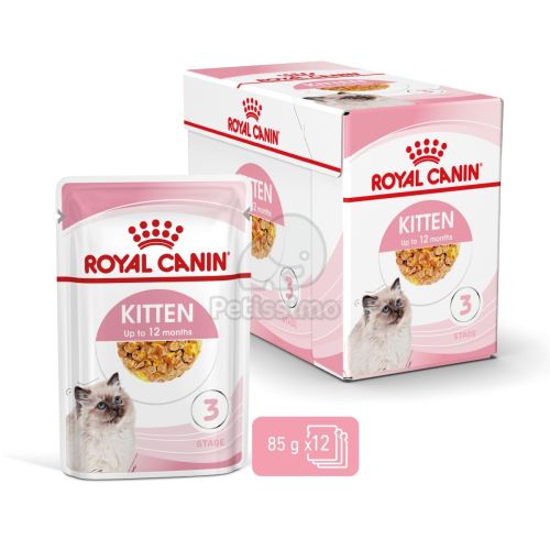 Royal Canin Kitten Jelly - kölyök macska zselés nedves táp  85 g