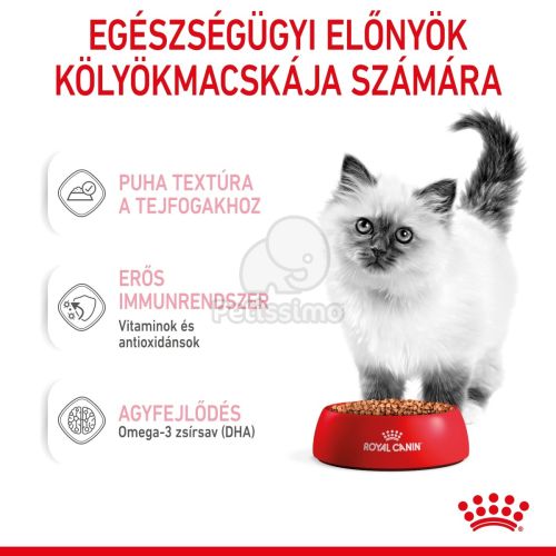 Royal Canin Kitten Gravy - szószos nedvestáp kölyök macska szószos nedves táp  85 g