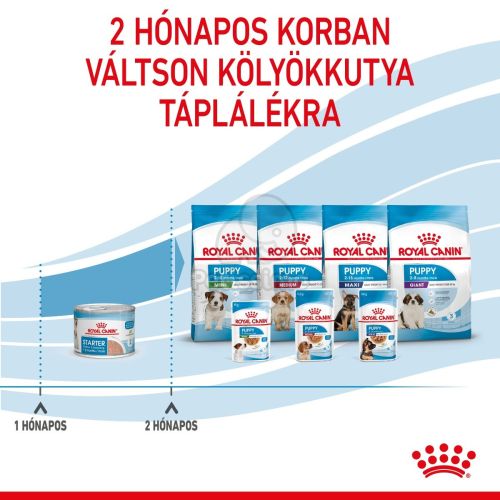 Royal Canin Starter Mother & Babydog Mousse - kölyök kutya pépes nedves táp  195 g