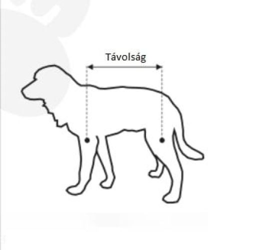 Kuna műtét utáni ruha - szuka kutyáknak m/l   1 db