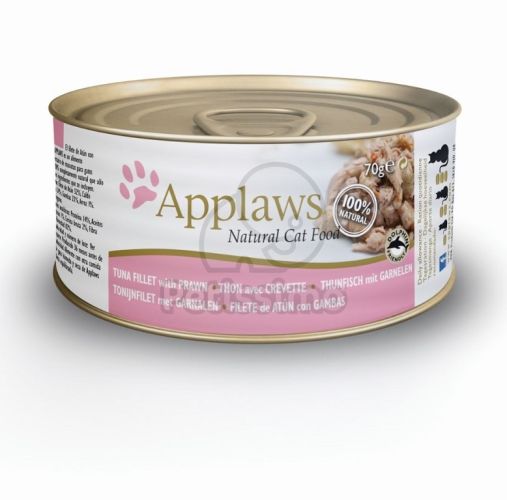 Applaws Cat tonhalfilé és garnélarák konzerv  70 g