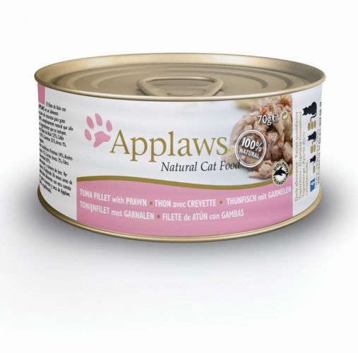 Applaws Cat tonhalfilé és garnélarák konzerv  70 g