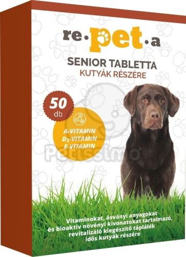 Repeta Senior tabletta idős kutyáknak  50 db