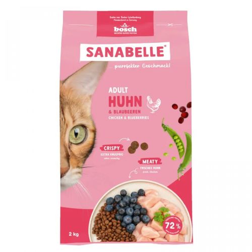 Bosch Sanabelle Adult Huhn & Blaubeeren  2 kg