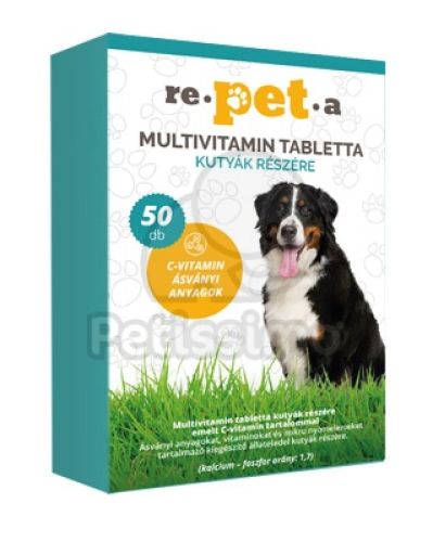 Repeta multivitamin tabletta kutyák részére  50 db