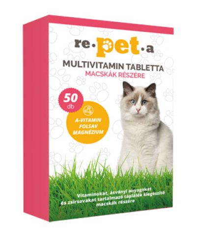 Repeta multivitamin tabletta macskák részére  50 db