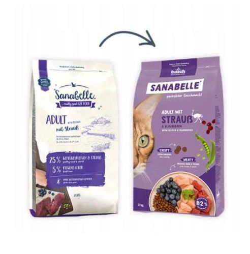 Bosch Sanabelle Adult Strauss  2 kg