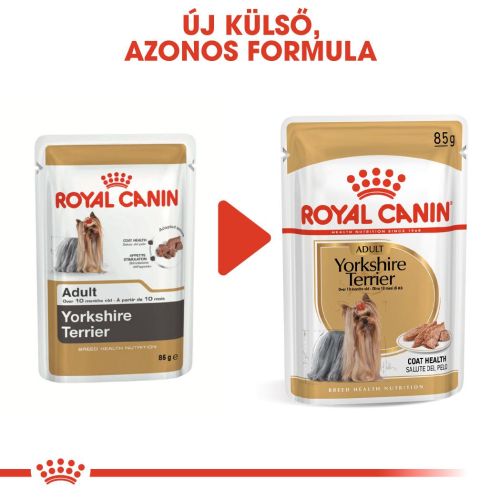 Royal Canin Yorkshire Terrier Adult - Yorkshire Terrier felnőtt kutya nedves táp  85 g