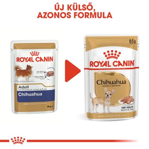 Royal Canin Chihuahua Adult - Csivava felnőtt kutya nedves táp  85 g