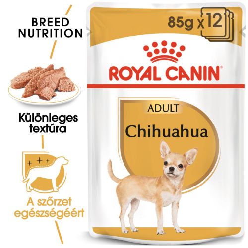Royal Canin Chihuahua Adult - Csivava felnőtt kutya nedves táp  85 g