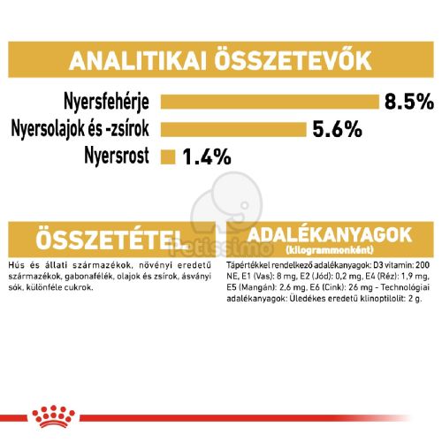 Royal Canin Chihuahua Adult - Csivava felnőtt kutya nedves táp  85 g