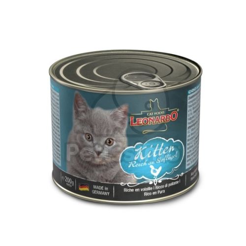 Leonardo Kitten konzerv baromfiban gazdag  400 g