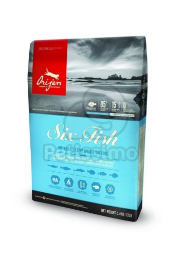 Orijen Six Fish - szárazeledel macskáknak  1.8 kg