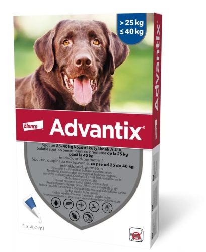 ADVANTIX SPOT-ON 4ML (25-40KG)  1 db