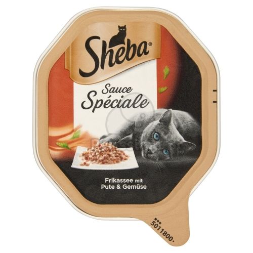 Sheba Sauce Spéciale alutálkás eledel pulykaragu-zöldség 22 x  85 g