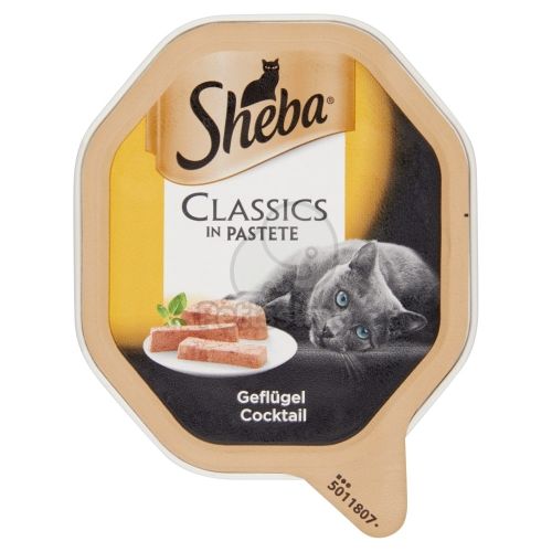 Sheba Classics alutálkás eledel szárnyashússal 22 x  85 g