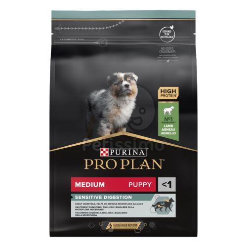 Pro Plan Puppy Medium Sensitive Digestion Optidigest - Lamb  3 kg