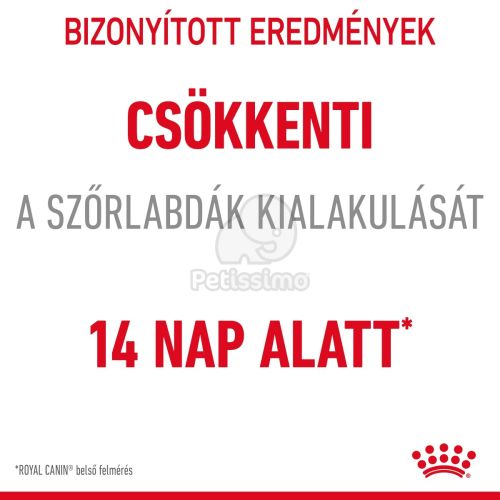 Royal Canin Hairball Care - szószos nedves táp felnőtt macskák részére a szőrlabdák könnyebb eltávozásáért  85 g