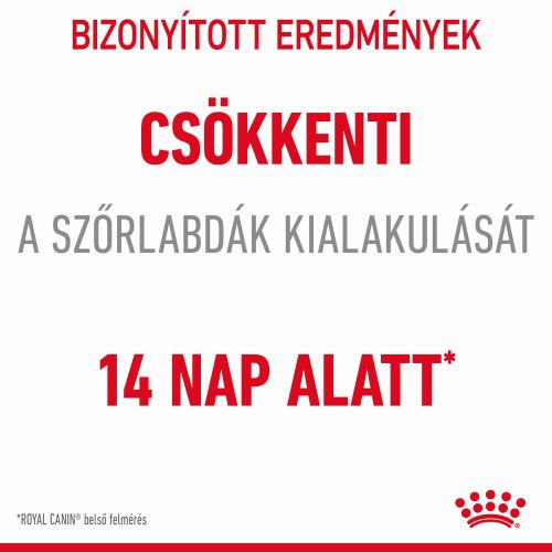 Royal Canin Hairball Care - szószos nedves táp felnőtt macskák részére a szőrlabdák könnyebb eltávozásáért  85 g