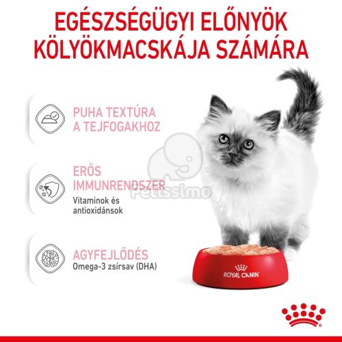 Royal Canin Kitten Loaf - kölyök macska pépes nedves táp  85 g