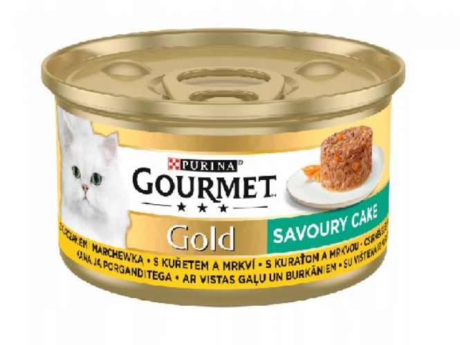 Gourmet Gold Savoury Cake csirke + répa  85 g