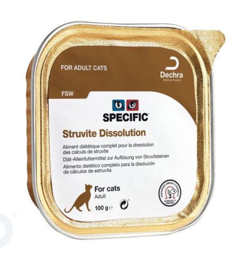 Specific FSW Struvit Dissolution konzervpástétom 7 x  100 g