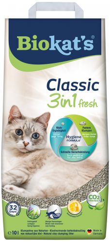 Biokat's Classic 3in1 Fresh macskaalom  10 kg