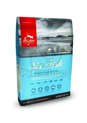 Orijen Six Fish - szárazeledel macskáknak  5.4 kg