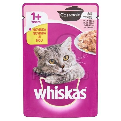 Whiskas 1+ Casserole lazaccal  85 g