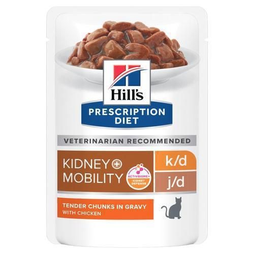 Hill's Prescription Diet k/d + Mobility alutasakos macskatáp 12 x  85 g