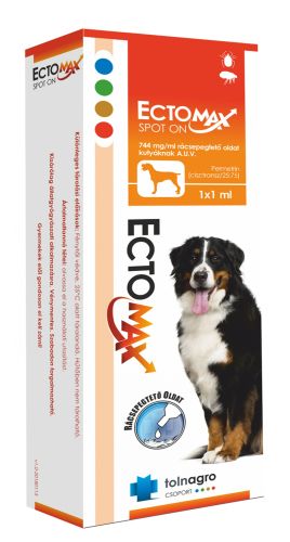 Ectomax spot on 744 mg/ml rácsepegtető oldat  1 ml