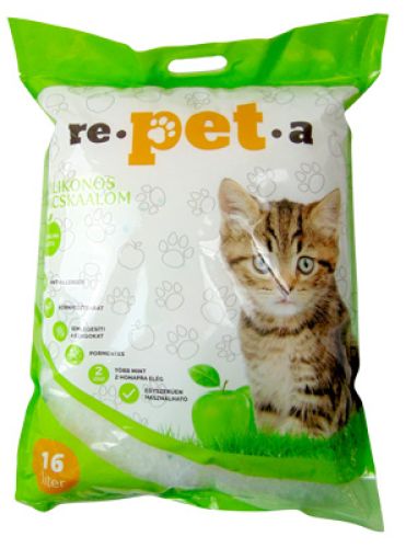 Repeta szilikonos macskaalom alma illatú  16 l