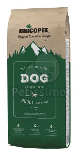 Chicopee PNL Adult Lamb & Rice  20 kg