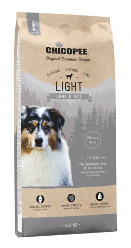 Chicopee CNL Light Lamb & Rice  15 kg
