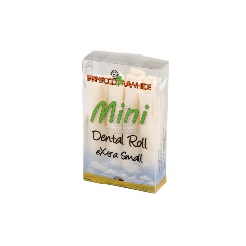 Farm Food Rawhide Mini Dental Roll  XS 